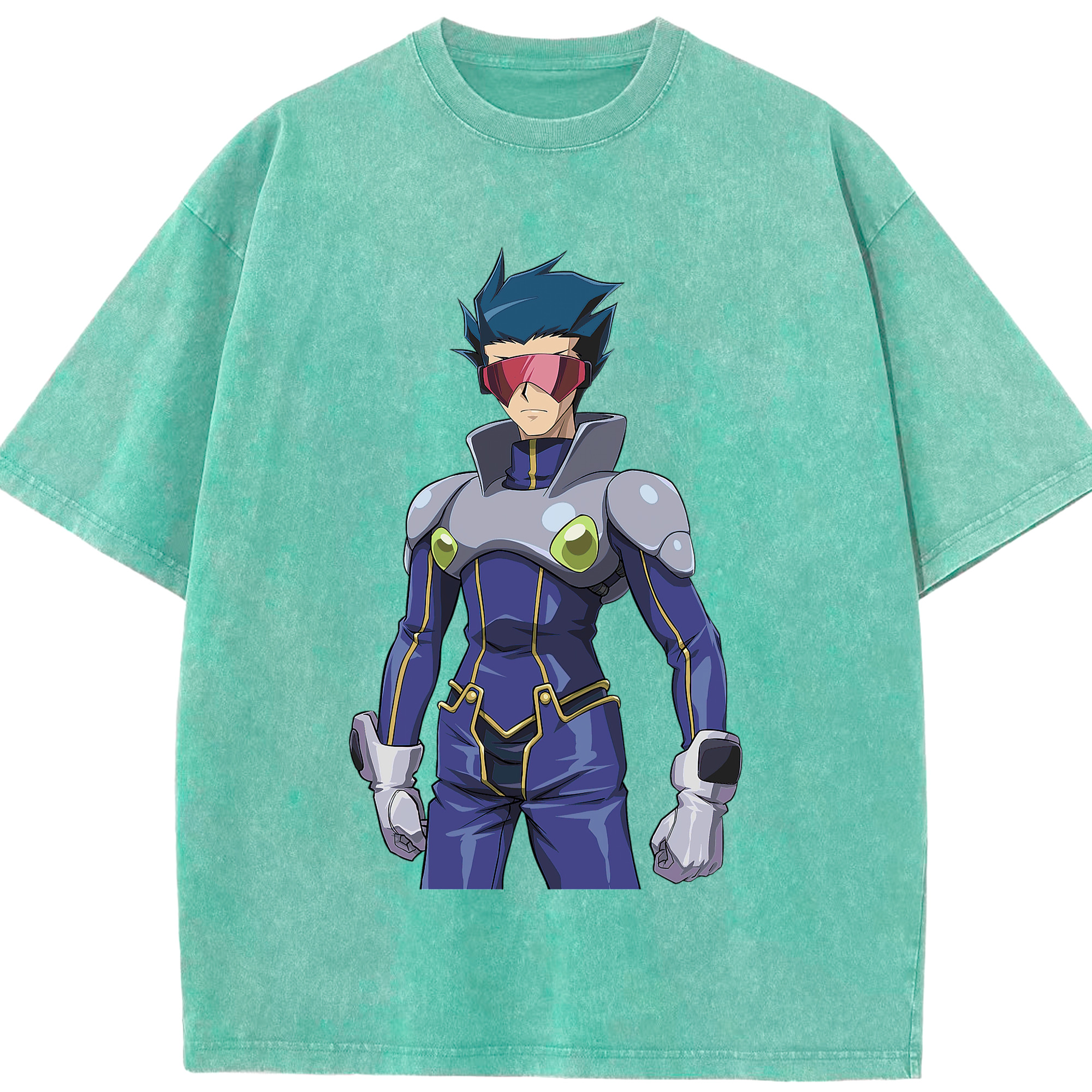 （画像用） 遊☆戯☆王 Yu-Gi-Oh! 綿100% ヴィンテージ風 半袖Tシャツ（フロントプリント）